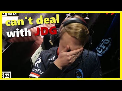 Trymbi frustrated in-Game about his performance