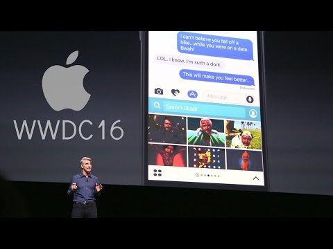 蘋果發佈iOS 10 | WWDC 2016 (Apple Unveils iOS 10 | WWDC 2016)