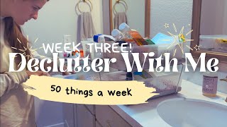 DECLUTTER WITH ME: Week Three - CLOSETS!