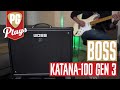 Boss Katana-100 Gen 3 Amp Demo by Tom Butwin | PG Plays