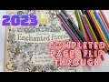 All my pages in Enchanted Forest by Johanna Bassford/ Adult Coloring Book- updated 2023
