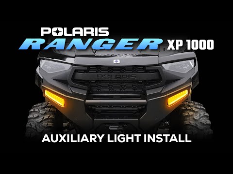 Polaris Ranger XP 1000 - Auxiliary Light Install | WD ELECTRONICS