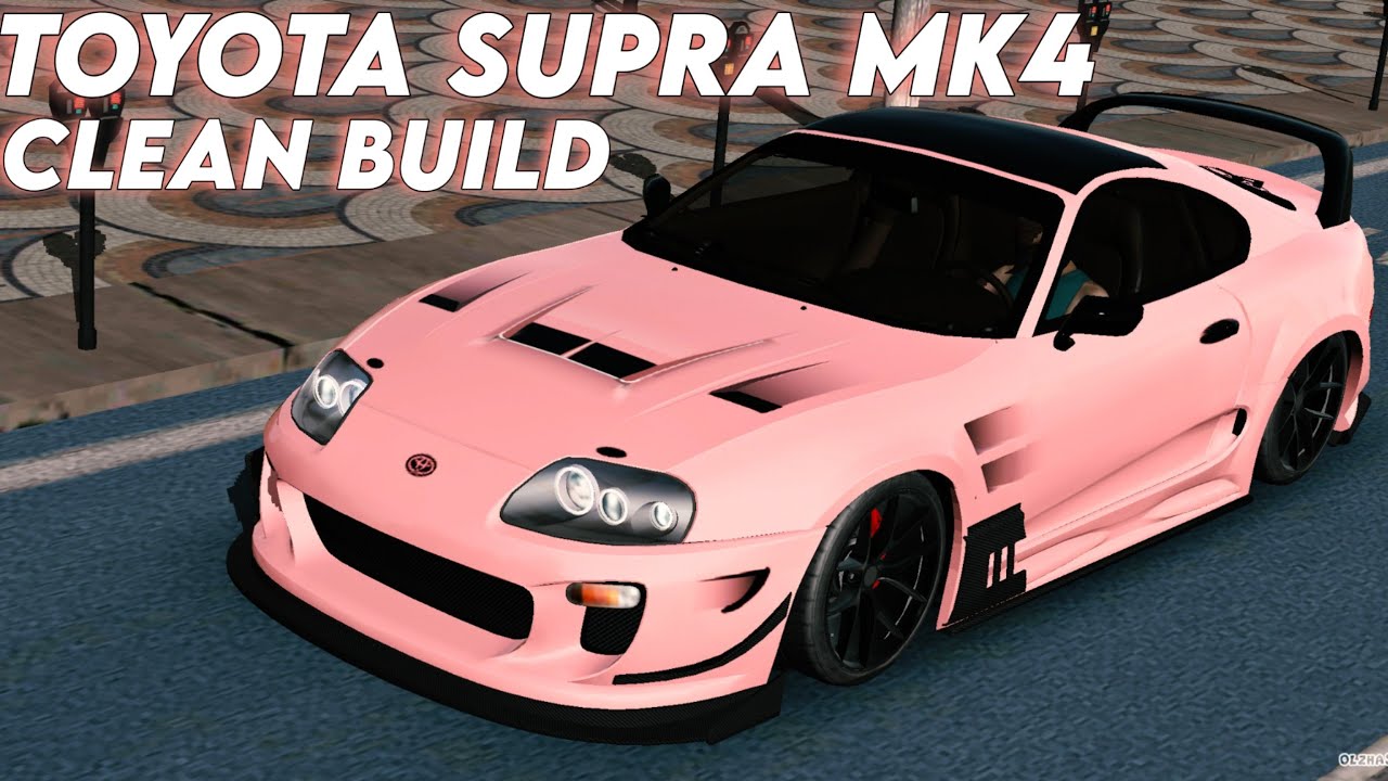Toyota Supra Mk4 Clean Build Tutorial | Easy Design | Car Parking Multiplayer