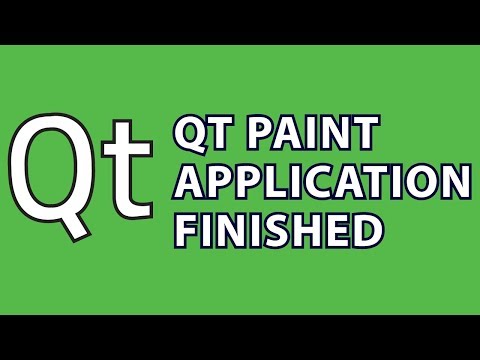Qt Tutorial 5 Finish Paint App