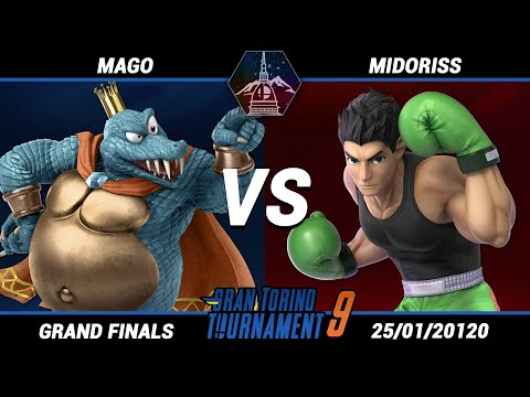 Gran Torino Tournament 9 - Mago [W] (K. Rool, King DDD) VS Midoriss [L] (Little Mac) - Grand Finals