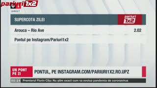 SUPERCOTA ZILEI: Pariem pe Arouca – Rio Ave la o cotă de 2.02!
