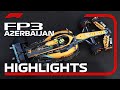 FP3 Highlights | 2022 Azerbaijan Grand Prix