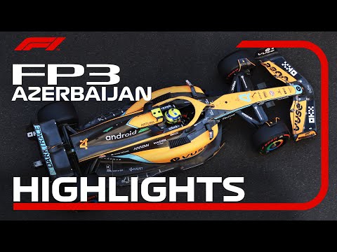 F1 第8戦アゼルバイジャンGP（バクー）FP3ハイライト動画
