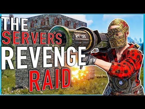The WHOLE SERVER Gets REVENGE Against an OFFLINE RAIDING CLAN! | RUST