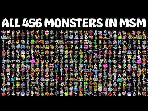 ALL 456 MONSTERS in My Singing Monsters (All Commons, Rares & Epics) | All Sounds & Animations