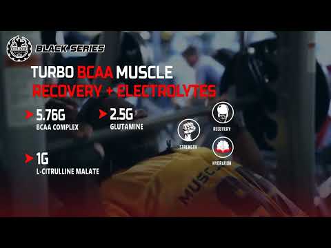 Dexter Jackson Black Series Turbo BCAA Powder