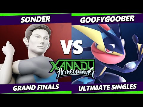 Homecoming GRAND FINALS - GoofyGoober (Greninja) Vs. sonder (ROB, Wii Fit) Smash Ultimate - SSBU