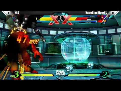 FINAL ROUND 16 UMVC3 casuals NEO vs KANEBLUERIVER