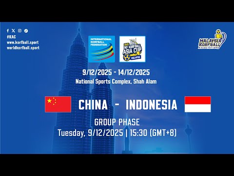 China - Indonesia | IKF Korfball Asia Cup 2025