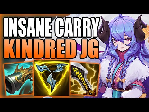 CARRYING WHAT SHOULD HAVE BEEN AN IMPOSSIBLE GAME WITH KINDRED JUNGLE! - Guide League of Legends