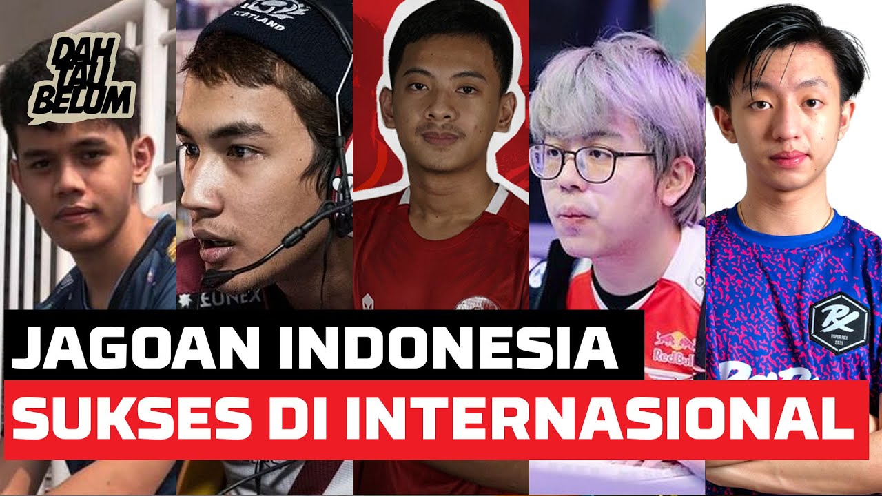 JAGOAN TANAH AIR! INILAH ATLET ESPORTS INDONESIA YANG SUKSES DI KANCAH INTERNASIONAL | DAH TAU BELUM