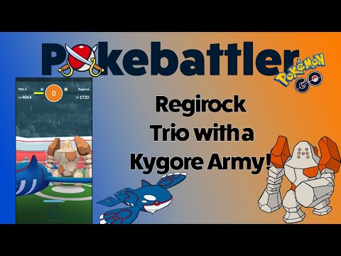 World's First Regirock Trio