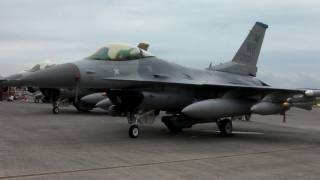preview picture of video 'United States Air Force,F-16 Fighting Falcon アメリカ空軍の戦闘機'
