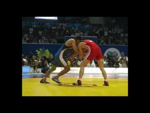 2007 World Championship Wrestling (Baku) GR 66kg Farid Mansurov (AZE) -  Steeve Guenot (FRA) -  Gold