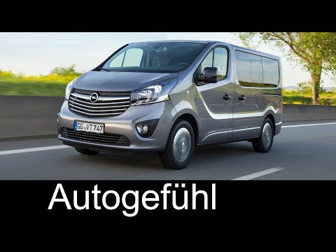 Opel Vivaro Tourer: Vauxhall's competitor to the T6? - IAA 2017 - Autogefühl
