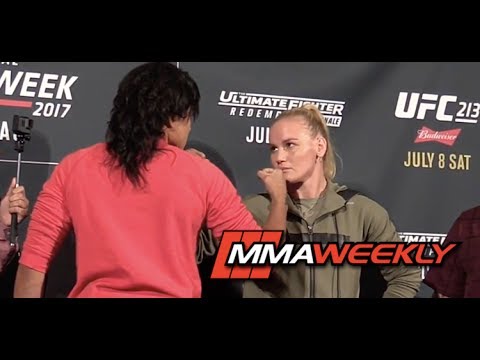 UFC 213 Media Day Face Offs