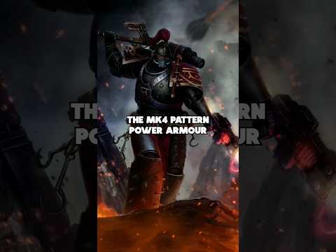 Mark 4 Space Marine Power Armour EXPLAINED in 60 Seconds #warhammer #warhammer40k #lore #explained