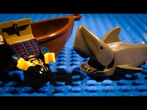 LEGO Shark Attack (Stop Motion)