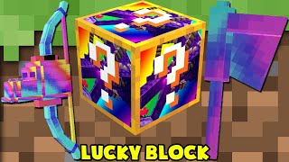 MINI GAME: RAINBOW DRAGON LUCKY BLOCK BEDWARS ** IS IT HARDER TO GET RAINBOW DRAGON VIP ITEMS THA...