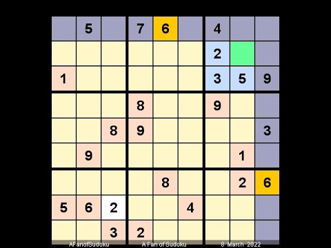 How to Solve The Hindu Sudoku Hard March 8, 2022