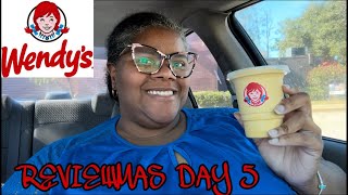 REVIEWMAS DAY 5: 🆕 WENDY’S SALTED CARAMEL FROSTY #THEREVIEWQUEEN