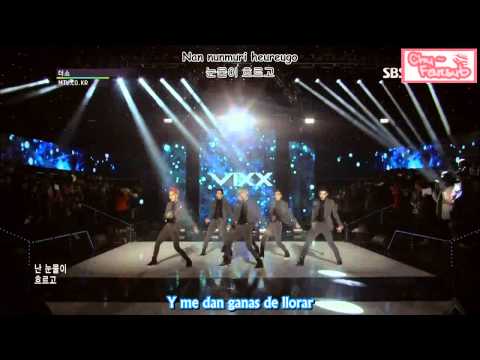 [Subs Español] VIXX - On and On (Live 130201)