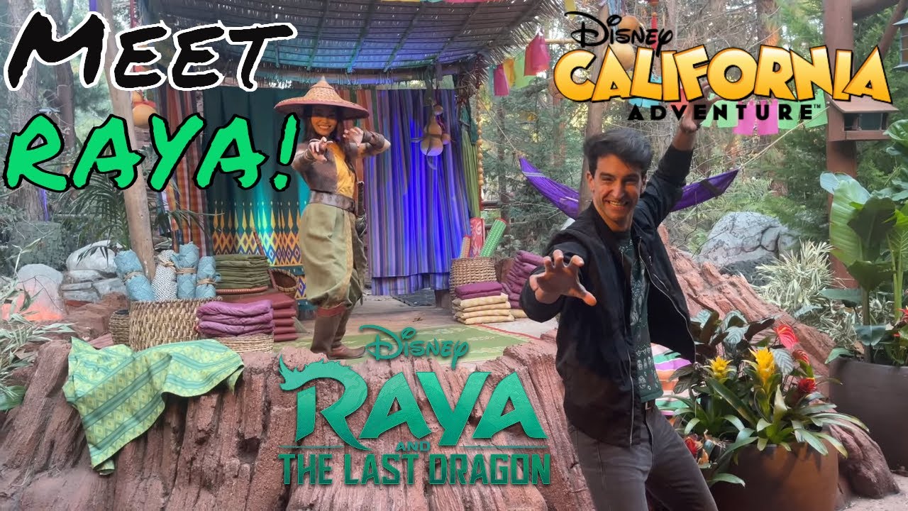 MyDisneyFix | Meet Raya from Raya and the Last Dragon! At Disneyland ...