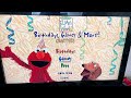 Sesame Street Elmo S World Birthdays Games And More Menu