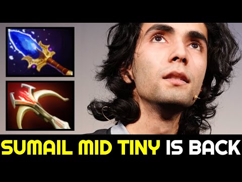 SUMAIL Mid Tiny is back — Intense Game vs Refresher Ember Spirit Dota 2