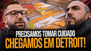 PERES E DONAIRE FICARAM PREOCUPADOS AO CHEGAR EM DETROIT!! | *fomos as compras*