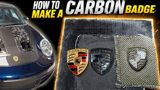 Download lagu Carbon fibre Porsche badge using moulds and resin infusion mp3