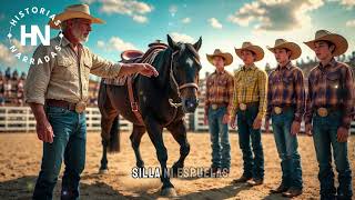MILLONARIO APUESTA DICIENDO QUE NADIE DOMA SU CABALLO, ¡PERO UN ANCIANO DE 70 AÑOS LO DEJA EN SHOCK!