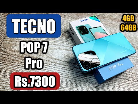 Tecno Pop 7 Pro Unboxing - Budget King in ₹7300 ?
