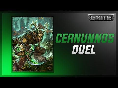 INSANE BUILD? - SMITE 1V1 RANKED DUEL (CERNUNNOS)