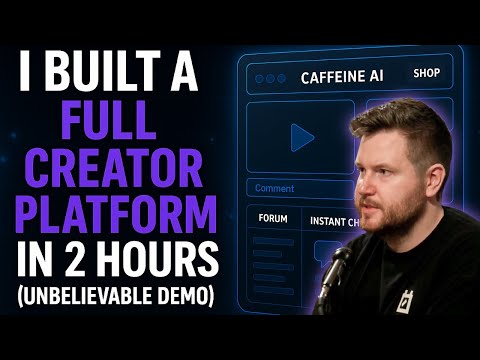 Caffeine AI Just Changed Everything for Creators (Demo + New Update)