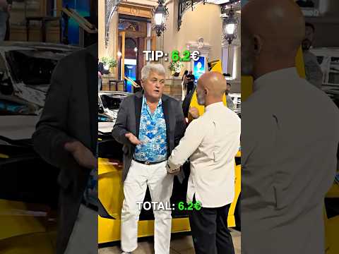 Big Italian Mafia Boss Tipping In Monaco