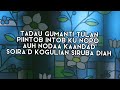 Sisindiron Montok Koupusan George Lian Karaoke Tanpa Suara