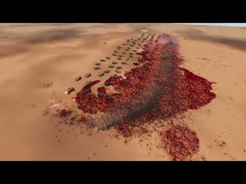 ABRAMS TANKS VS TERMINATORS - Ultimate Epic Battle Simulator 2 - UEBS2