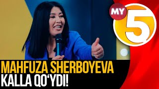 Mahfuza Sherboyeva “COMEDY SHOW” Sahnasida kalla qoʻydi!