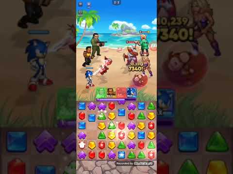 Sega Heroes Gameplay Zone 21 And Zone 22 In The Normal Campaign