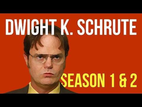 Dwight K. Schrute being Dwight K. Schrute (including deleted scenes and bloopers). S1&2