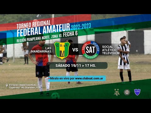 Las Mandarinas vs Social Atlético Televisión