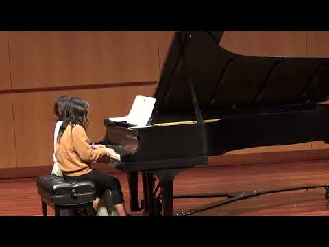 Ella plays "Blue Danube Waltz" duet with Raina