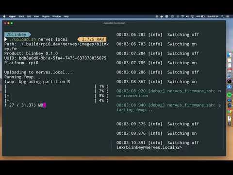 Elixir Nerves OTA using uploader script