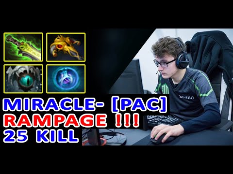 Nigma Miracle- [Pac] Smurft Account - Uses Morphling Rampage 25 Kill Full Game
